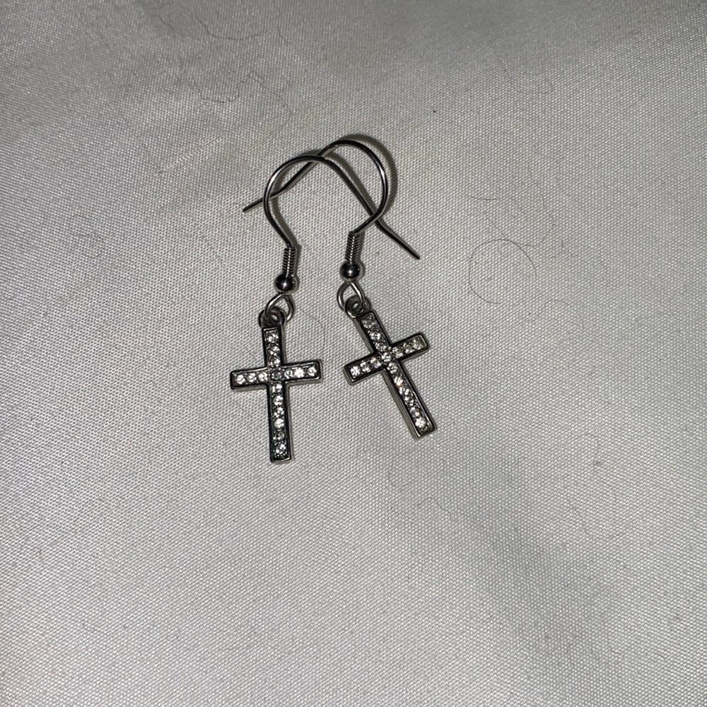 Gorgeous cross earrings